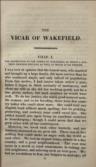 The Vicar of Wakefield. A Tale