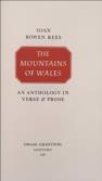The Mountains of Wales An Anthology in Verse & Prose. (Gregynog Special)
